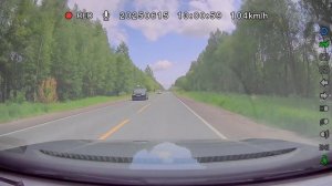 Торможение со 100км/ч Voyah Free на стоковых тормозах.