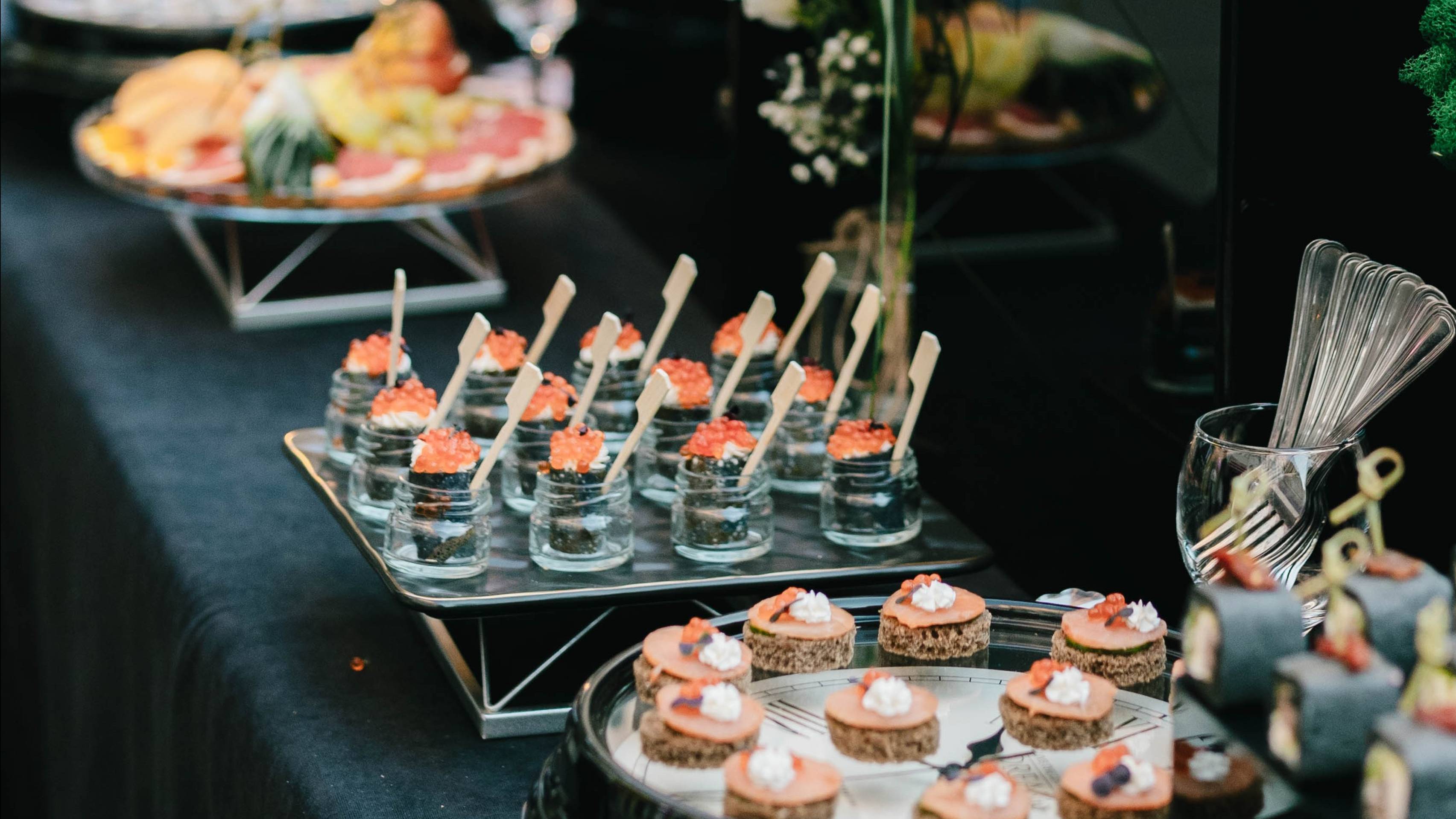 Видео презентация, Фуршет