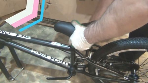 BMX Tech Team Step One / Сборка с нуля из коробки