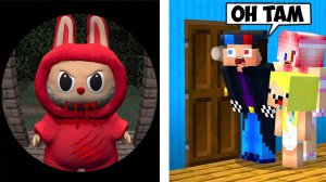 🚪НЕ ОТКРЫВАЙ ДВЕРЬ СТРАШНОМУ ЛАБУБУ В МАЙНКРАФТ! ШЕДИ ЛЕСКА И НУБИК MINECRAFT