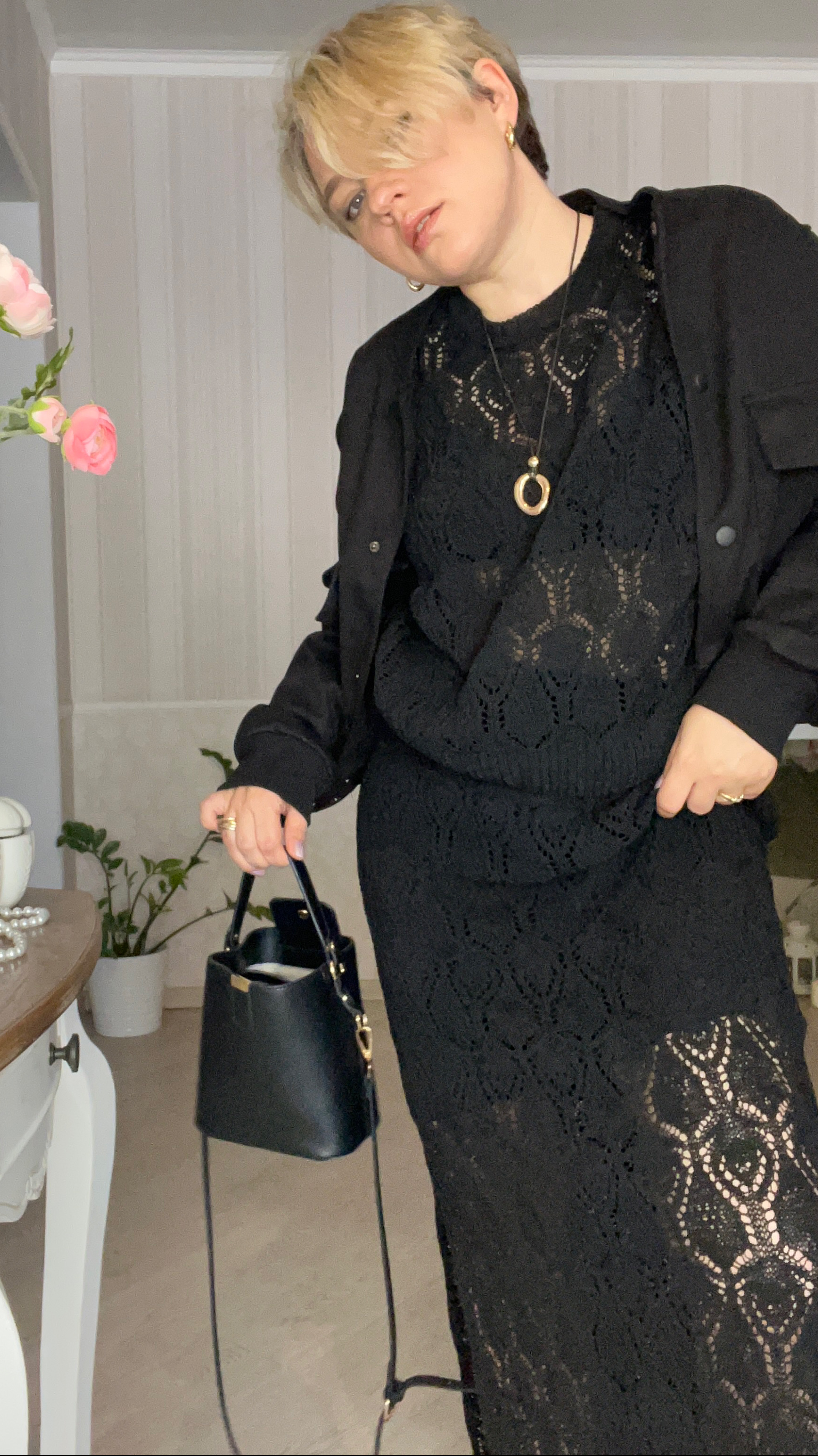 Образ для прохладной дождливой летней погоды🖤