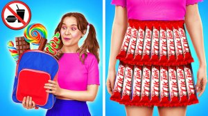 🤫Как спрятать еду? 🍭 Безумные и смешные способы от 123 GO!