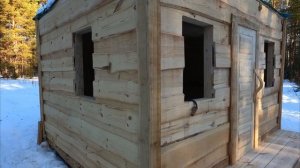 ТАКОГО ДОМА В ЛЕСУ У НАС ЕЩЕ НЕ БЫЛО! СТРОЙКА в РАЗГАРЕ, УШЛИ ЖИТЬ в ЛЕС! Строим своими руками
