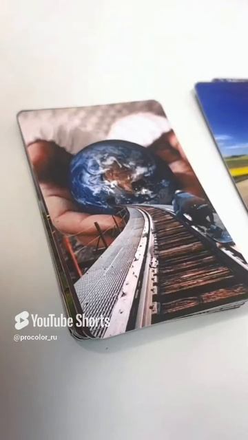 Цифровая печать открыток, скруглено углов и матовая #ламинация #типография #открытки