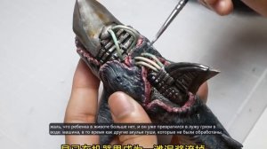 Как слепить акулу из полимерной глины. Гайд от SNS STAR в автоматическом переводе.