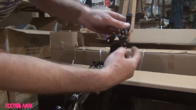 Электросамокат KUGOO C1 PLUS - сборка с нуля из коробки, обзор