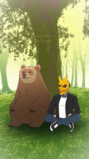 When Your Friday Buddy is a Giant Bear! смотреть онлайн