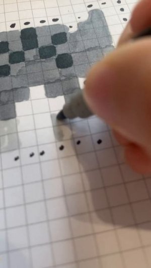 Пиксельные рисунки//3 часть// #pixel #pixelart #art #drawing #posca #pixelate #рек