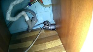 Сильный засор канализации.