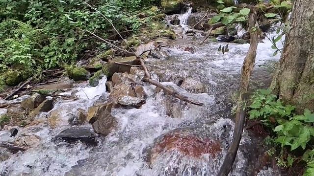 Зарисовка "Горный ручей". смотреть онлайн