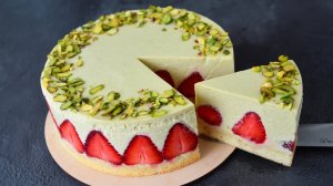 Муссовый Чизкейк с КЛУБНИКОЙ ☆ Фрезье