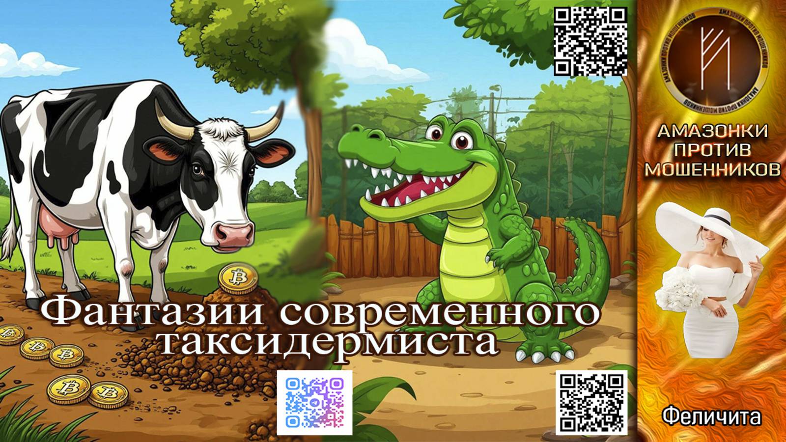 ФЕЛИЧИТА. Помогите украсть крокодила. Телефонное мошенничество