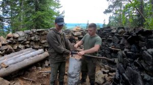 КАМЕННЫЙ ДОМ - МЕДВЕДИ ПРИШЛИ! НОВАЯ КАМЕННАЯ ПЕЧЬ