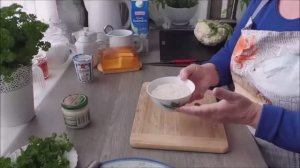 Соус с хреном на сливках к рыбке! Рис с цветной капустой! Домашняя еда Кухня Рецепты