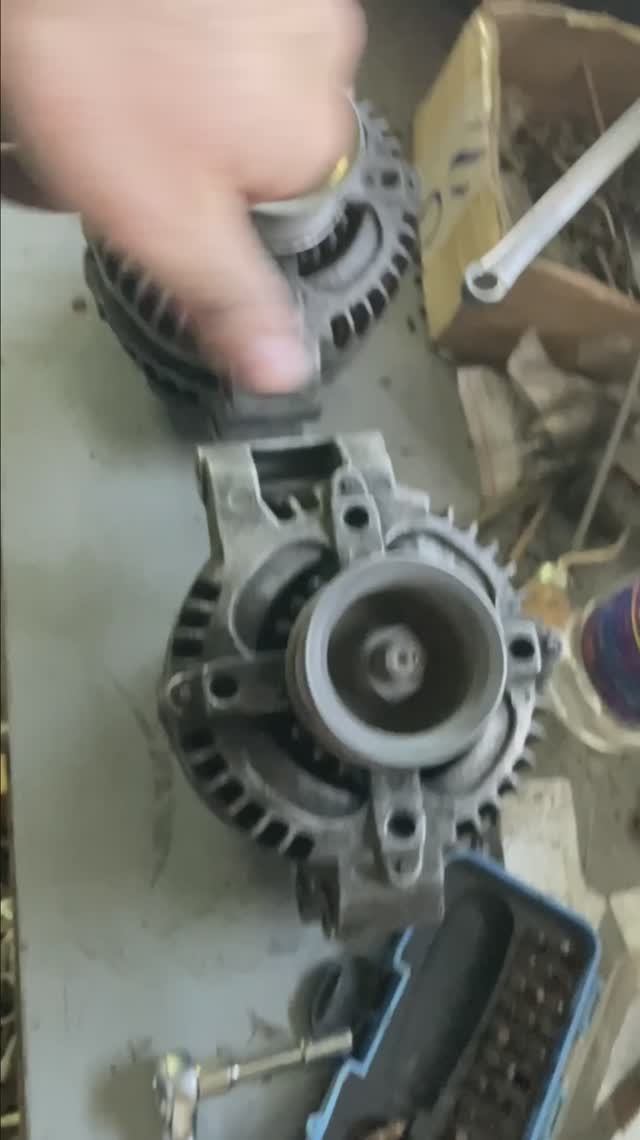 Генератор Honda Accord 7, сравнение работы подшипников