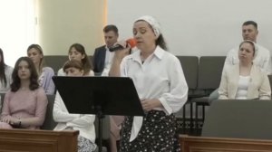 "Гефсиманский сад", христианская песня / исп. Посметная Татьяна