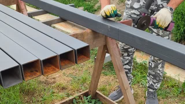 СТРОЮ ТЕРРАСУ МЕЧТЫ СВОИМИ РУКАМИ ! огород-счастье смотреть онлайн