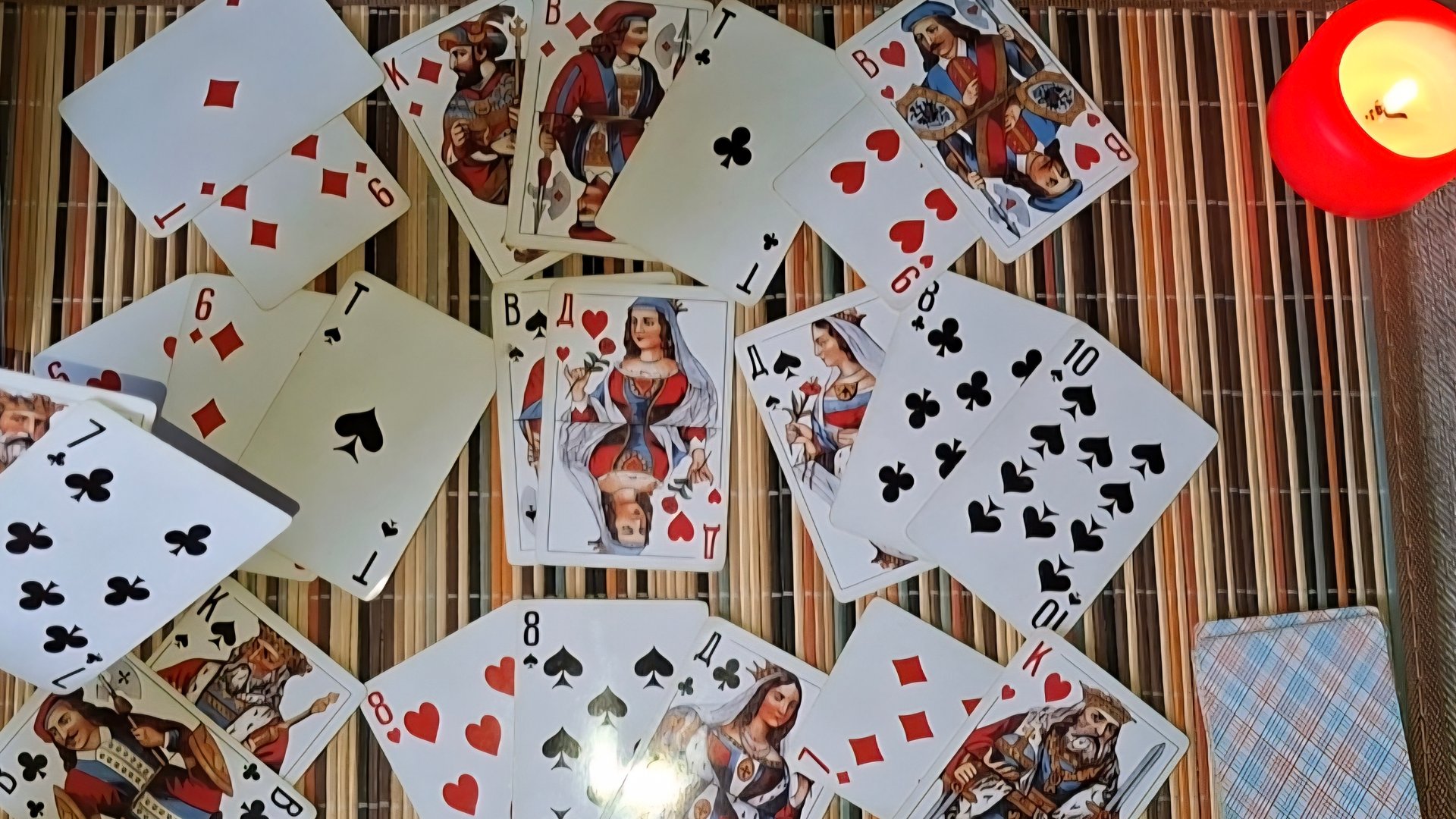 Расклад на червовую даму ♥️и♣️ крестового короля смотреть онлайн