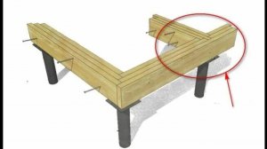 Как правильно сделать объвязку на сваях