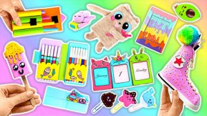 📚 Весёлые школьные принадлежности своими руками! ✂️ Лайфхаки