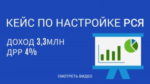 Кейс настройки РСЯ с высокой рентабельностью и эффективностью