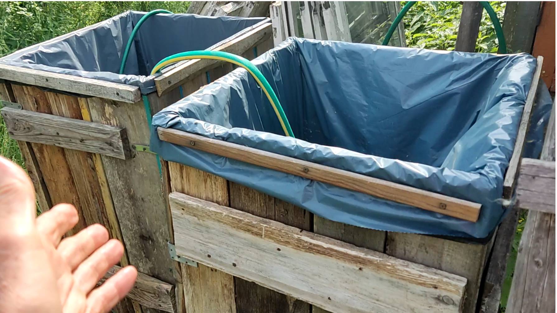 Как я делаю РЕМОНТ пластмассовых труб для полива!! смотреть онлайн