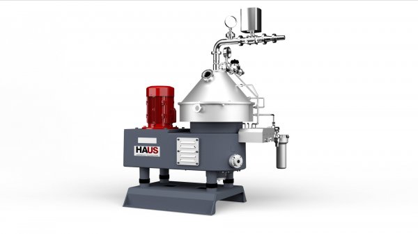 Принцип работы двухфазного тарельчатого сепаратора HAUS