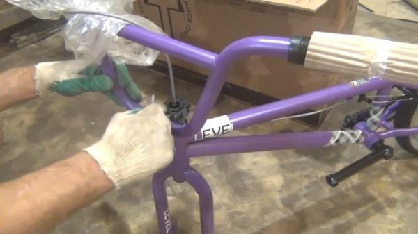 Велосипед BMX Tech Team Level 2020 / Сборка с нуля из коробки