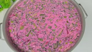 Холодный летний суп.