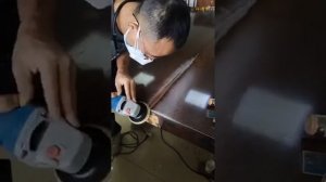 #лайфак Реставрация столешницы из массива дерева