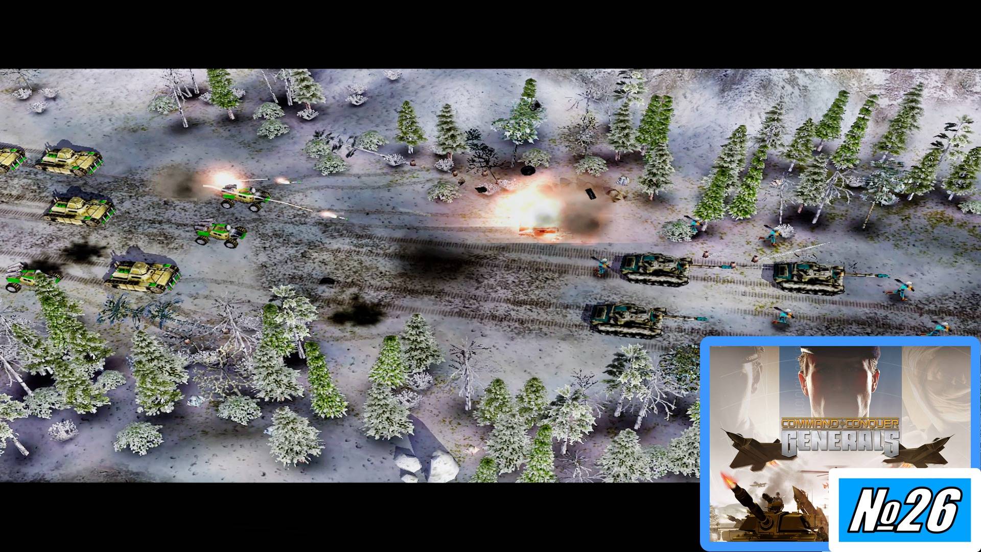 [Прохождение][Кампания №26][США/USA][Нормальная сложность][Миссия 3][Command & Conquer Generals]