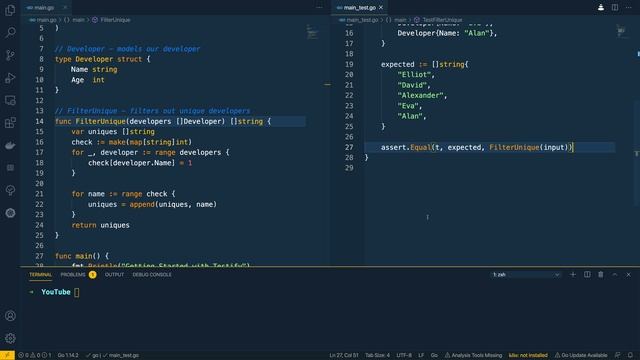 10 - Getting Started with Testify смотреть онлайн