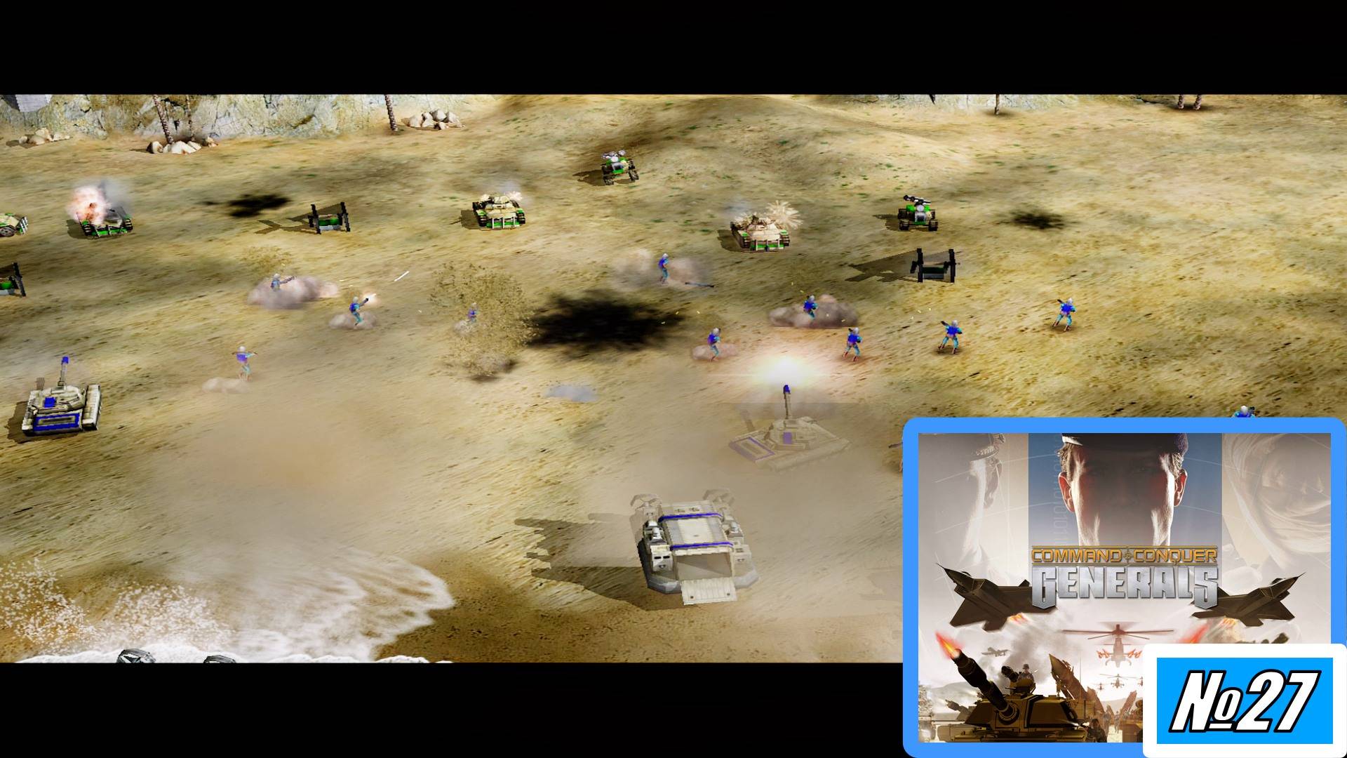 [Прохождение][Кампания №27][США/USA][Нормальная сложность][Миссия 4][Command & Conquer Generals]