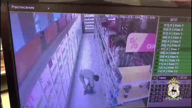 Арзамасские правоохранители задержали подозреваемого в краже имущества из продуктового магазина смотреть онлайн