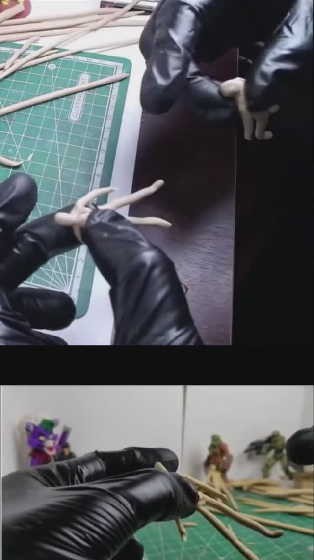 Как слепить человека из пластилина в тик токе. #Лепка #Пластилин #Sculpt смотреть онлайн