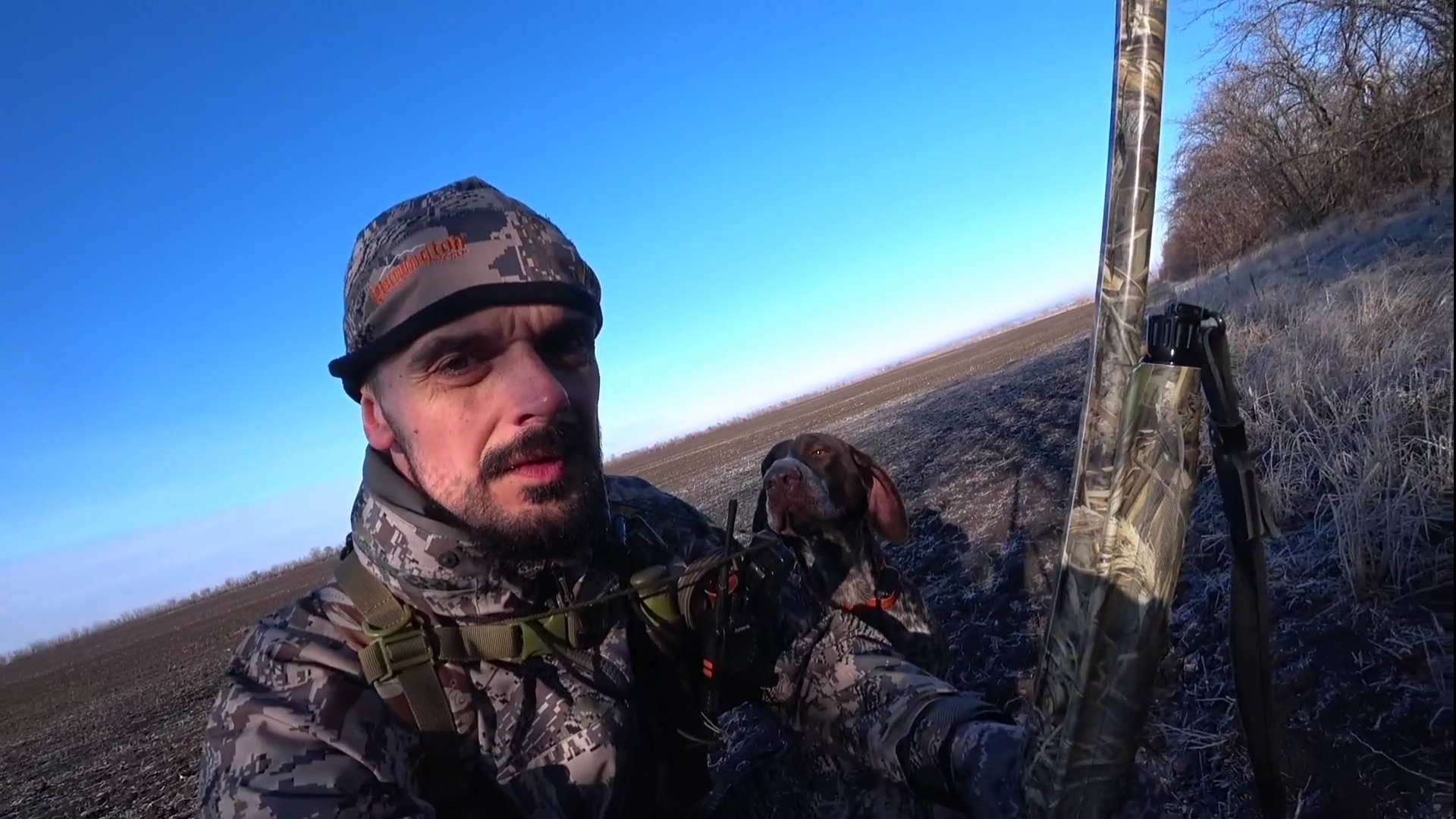 Охота с Деффиком. Утку не достать. смотреть онлайн