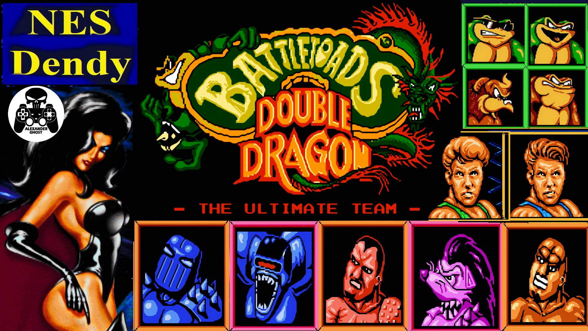 Battletoads and Double Dragon: The Ultimate Team (Боевые Жабы и Двойной Дракон) NES/Famicom/Dendy смотреть онлайн