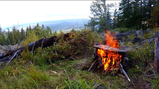 Дикая кухня - КАМЕННАЯ ПЕЧЬ | Bushcraft Stone Kitchen смотреть онлайн