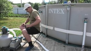 Каркасный бассейн Замена песчаного фильтр насоса INTEX на фильтр насос Bestway Плюсы и минусы