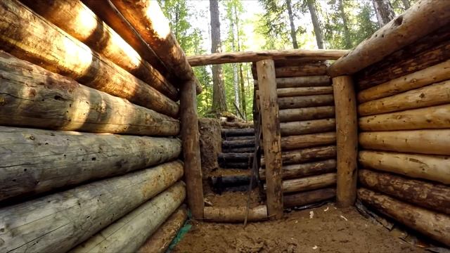 СТРОИМ ДОМ ПОД ЗЕМЛЕЙ - СТЕНЫ ГОТОВЫ, ДАЛЬШЕ КРЫША И ПОЛ, ВОРЫ В ЛАГЕРЕ, СТЕЙК НА ОГНЕ смотреть онлайн