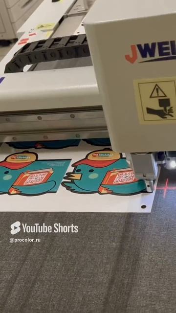 Плоттерная резка и процесс изготовления флагов #производство #типография #плоттер