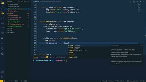 06 - Deleting Items from S3