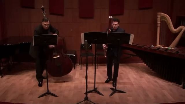 Albert Roussel Duet for bassoon and double bass смотреть онлайн