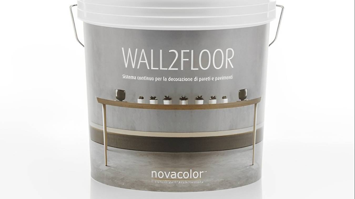 NOVACOLOR WALL2FLOOR - Rusty Metal Effect - Цементное покрытие. Инструкция по нанесению