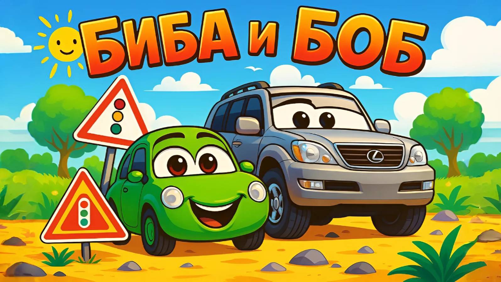 🚗 Биба и Боб — Первое приключение! | Мультик про машинки | Мультфильм для детей смотреть онлайн