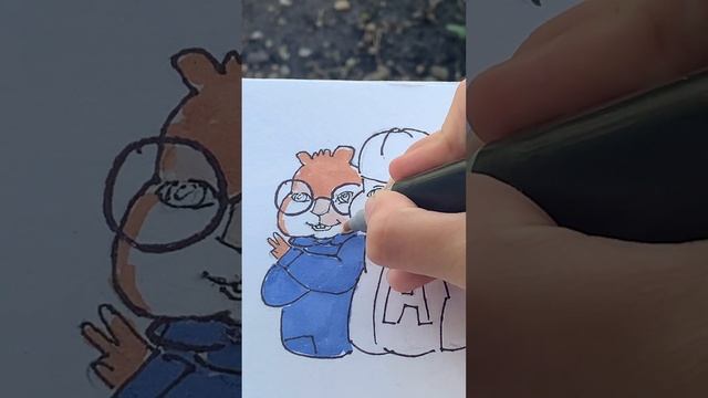 Бурундуки ️️️❤️ #art #рисунок #drawing #арт #рисование #music #скетч #рисую #рек смотреть онлайн