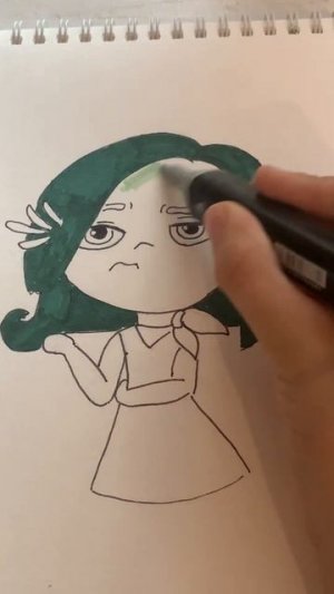 Брезгливость из головоломки  #art #drawing #рисование #рисунок #арт #рек #скетч #рисую