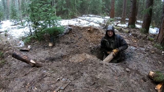 ПРИГОТОВИЛИ В ЯМЕ ОГРОМНЫЙ КУСОК МЯСА ВЕСОМ 18 КИЛОГРАММОВ - ДИКАЯ КУХНЯ смотреть онлайн