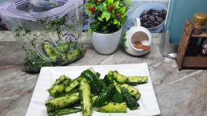 🥒 Малосольные огурцы,  самый простой рецепт!!