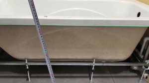 Как установить ванну, инструкция!